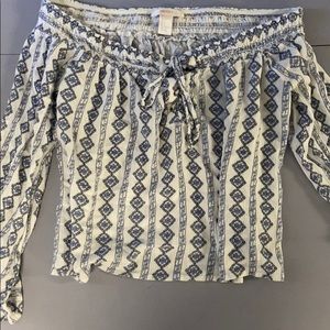 boho style blouse F21